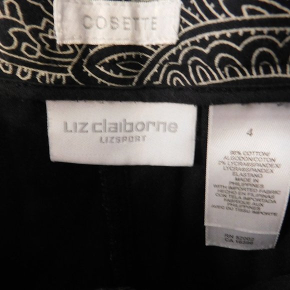 Liz Claiborne Cosette Pants Size 4 Petite - Picture 2 of 7